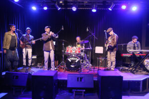 André George und Band im November 2022 im blues Rhede