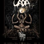 Uada "Crepuscule Europa" Frühjahrstour 2023, mit Afsky