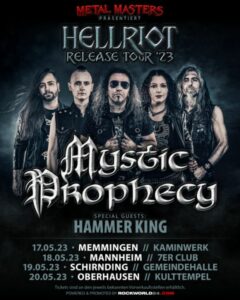 Mystic Prophecy Hellriot Release Tour 2023