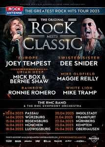 Rock Meets Classic / Konzertbericht, 20.04.2023, Saturn Arena, Ingolstadt