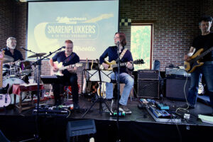 John F. Klaver & The Space Age Travellers im Mai 2023 beim Boothuis Festival in Oeffelt