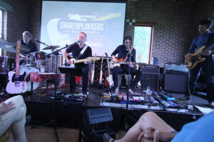 Vedran Mirčetić und The Space Age Travellers im Mai 2023 beim Boothuis Festival in Oeffelt