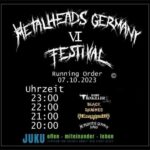 Metalheads Germany Festival VI - 07.10.2023 Metalheads Germany Festival VI - 07.10.2023