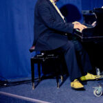 Axel Zwingenberger und seine Show-Schuhe