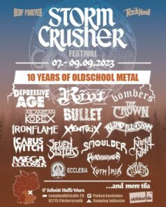 Storm Crusher Festival X - 2023 Flyer