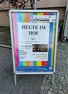 Schluff Jull featuring Matthias Peter / Konzertbericht, 16.09.2023 Rathaus / Kulturhaus Babelsberg, Potsdam