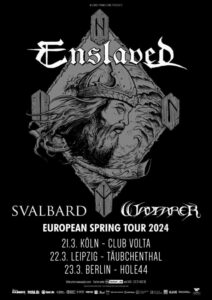 Enslaved Euorpean Spring Tour 2024 Deutschlandtermine