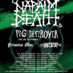 Napalm Death - Campaign For Musical Destruction Tour 2024