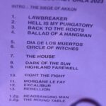 Setlist Grave Digger