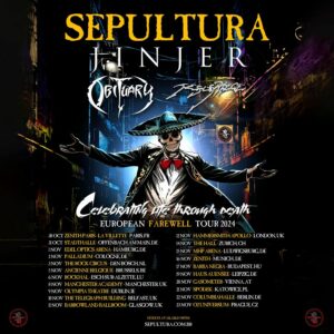 Sepultura European Farewell Tour 2024