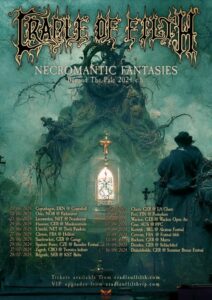 Cradle Of Filth - Necromantic Fantasies Tour 2024
