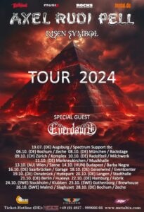 Axel Rudi Pell - Risen Symbol Tour 2024