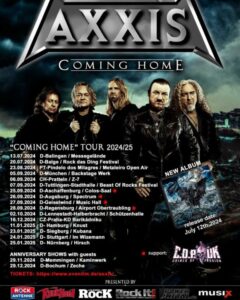 Axxis - Coming Home Tour 2024 / 2025