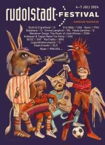 32. Rudolstadt-Festival vom 4.-7.7.2024 / Festivalbericht