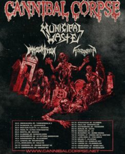 Cannibal Corpse Europatour 2024