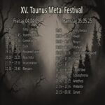 Taunus Metal Festival XV – 04.bis 05.04.2025