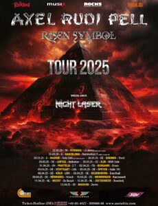 2025er Tourdaten / Axel Rudi Pell