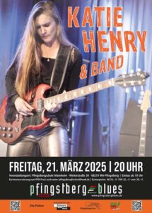 Katie Henry & Band im März 2025 in der Pfingstbergschule