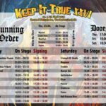 Keep It True XXVI Running Order 2026