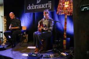 Mattanja Joy Bradley und Rolf Verbaant im April 2025 in De Brauerij Kranenburg Niel