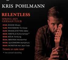 Kris Pohlmann / Konzertbericht, 03.04.2025 Meisenfrei Blues Club, Bremen