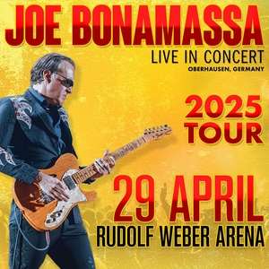 Joe Bonamassa / Konzertbericht, 29.04.2025, Rudolf Weber-Arena, Oberhausen