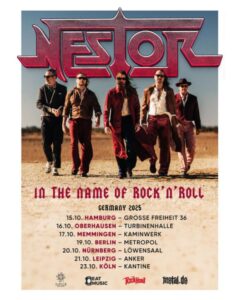 Nestor - In The Name Of Rock'n'Roll Tour 2025