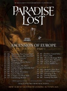 Paradise Lost - Ascension Of Europe Tour 2025