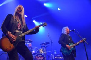 In Spiellaune. John Nyman (links) und Dave Meniketti