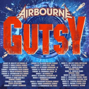 Airbourne - Gutsy Tour 2026