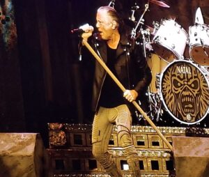 In Bestform Sänger Bruce Dickinson