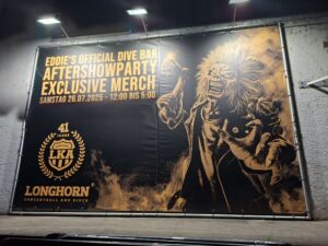 Nach der Show ist vor der After Show-Party: Weiter ging es im LKA-Longhorn alias Eddies Official Dive Bar