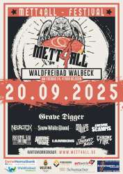 Mett(4)All Festival / September 2025 in Walbeck – u.a. mit Grave Digger