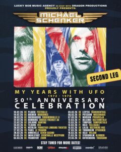 Michael Schenker My Years With UFO Second Leg Tour 2026