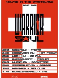 Warrior Soul - You're In The Wasteland Tour 2026