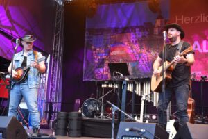 Linus (links) und Nailz. Mehr als nur ein Konzert