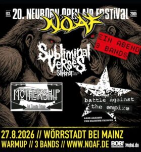 NOAF 2026 Donnerstag