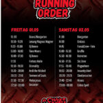 A Chance For Metal 2026 Running Order