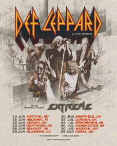 Def Leppard / Tourdaten 2026