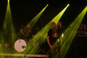 Bassist Heiner und Drummer Andreas Mayr