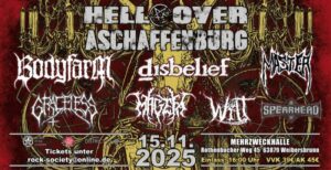 Hell Over Aschaffenburg 2025 Flyer