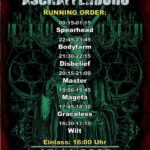 Hell Over Aschaffenburg 2025 Running Order