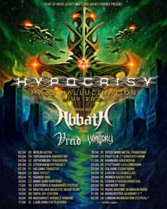Hypocrisy - Mass Hallucination Tour 2026