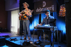 Tobin Kirk und Keenan Schuck im Oktober 2025 in De Brauerij Kranenburg-Niel