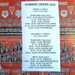 Hell Over Hammaburg 2026 Running Order
