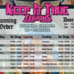 Keep It True Legions 2026 - Running Order