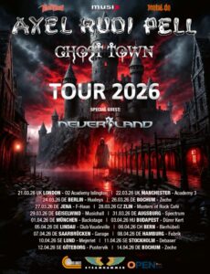 Axel Rudi Pell "Ghost Town" Tour 2026