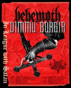Behemoth, Dimmu Borgir, Dark Funeral - In League With Satan Tour 2026