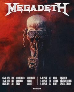 Megadeth Tourtermine 2026