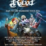 Riot - Hail To The Warriors Tour 2026